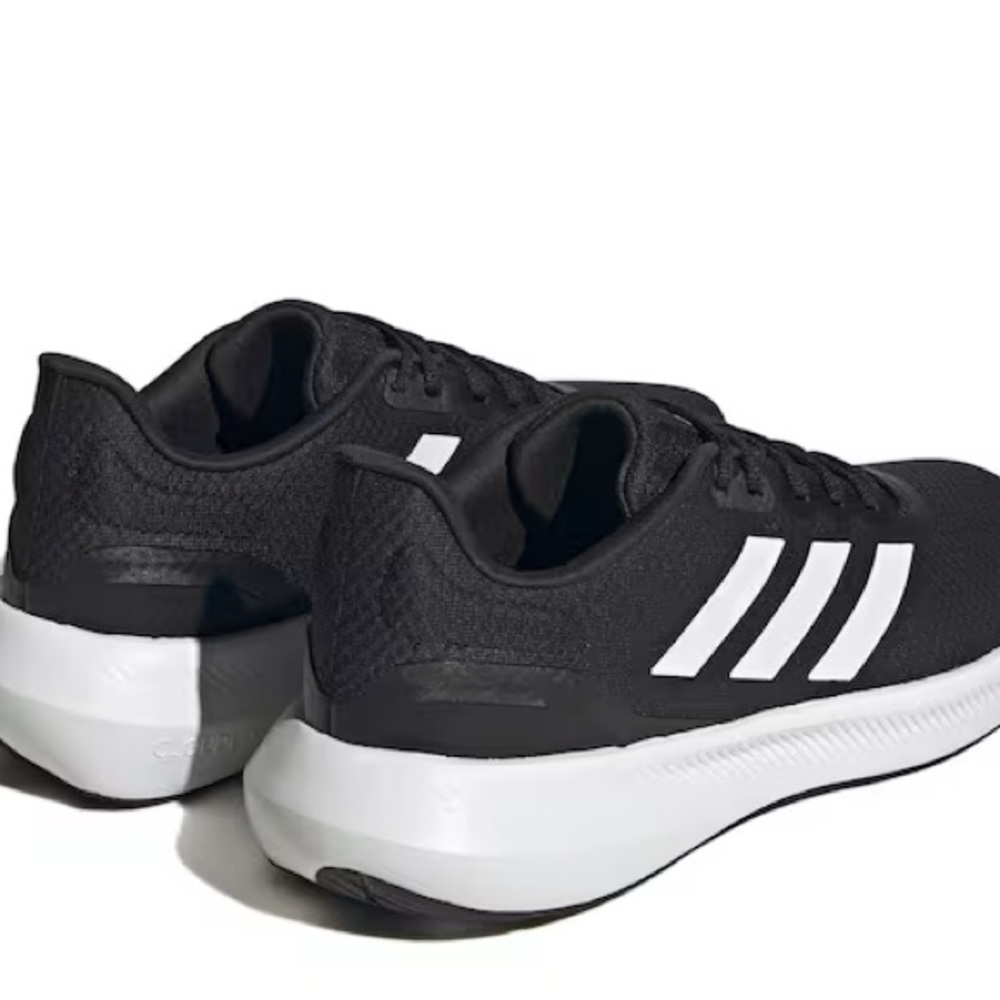 Adidas men’s size 10 black and white sneakers - Picture 2 of 11
